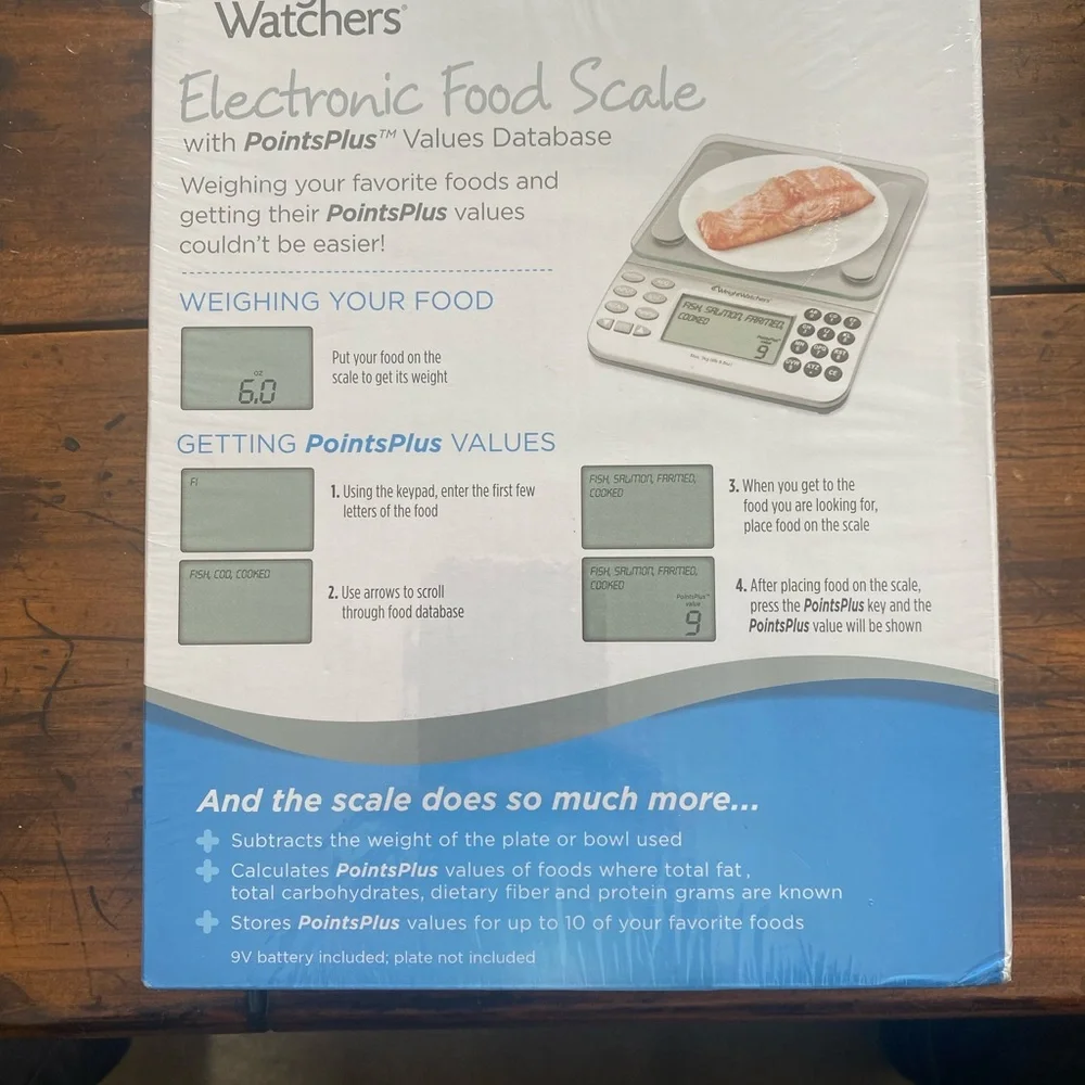 Weight Watchers Digital Scale with PointsPlus Database - Picture 2 of 2